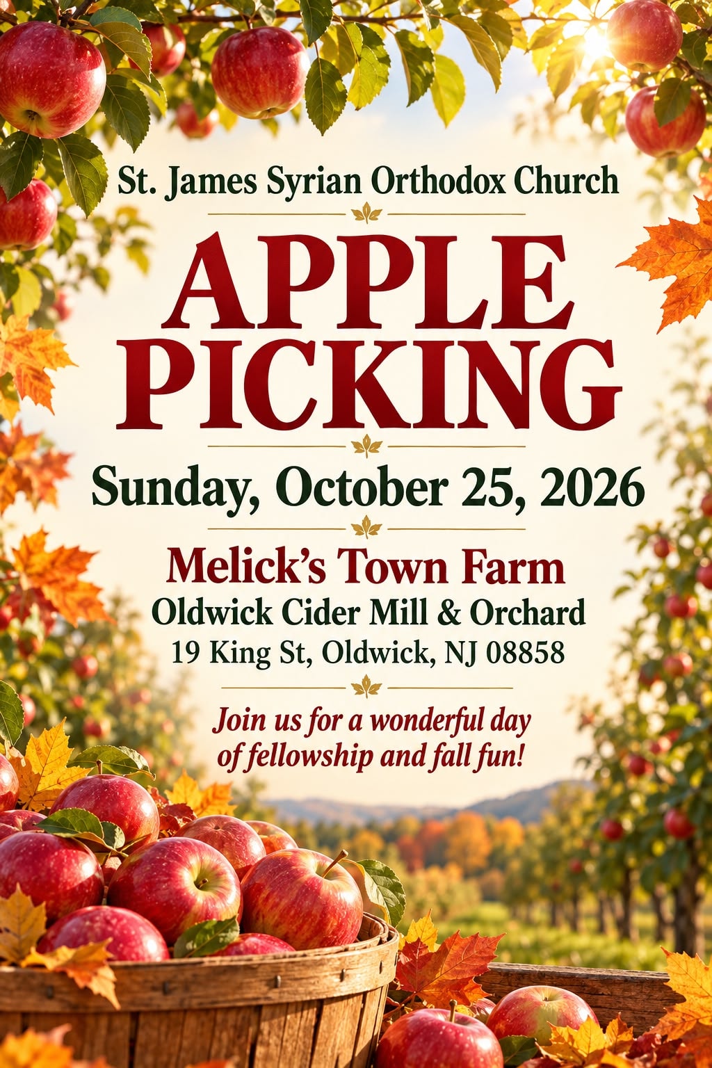 Apple Picking — October 25, 2026